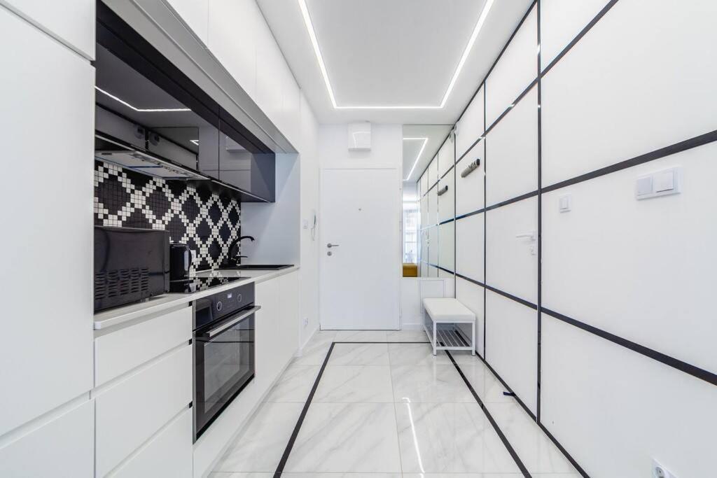 Stylowy Apartament Centrum Warszawy Z Tarasem 华沙 外观 照片